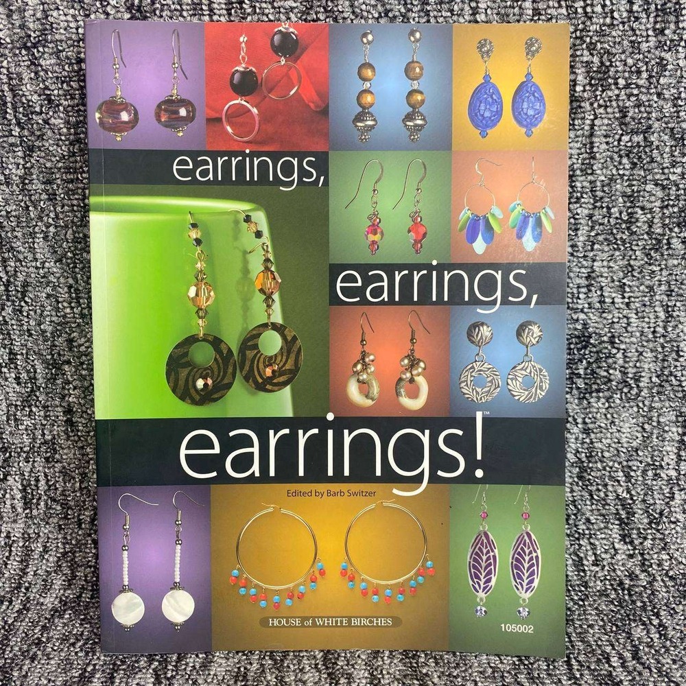House of White Birches Earrings Earrings Earrings Craft Book Unisex OS Multi DIY